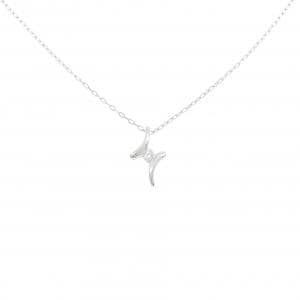 K18WG ダイヤモンド ネックレス 0.050CT