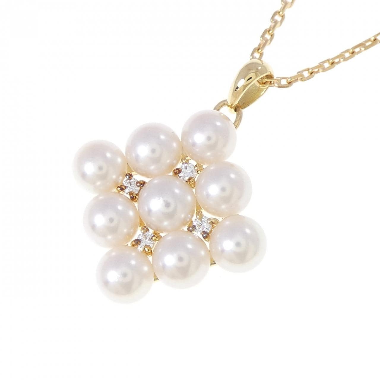 K18YG アコヤパール ネックレス