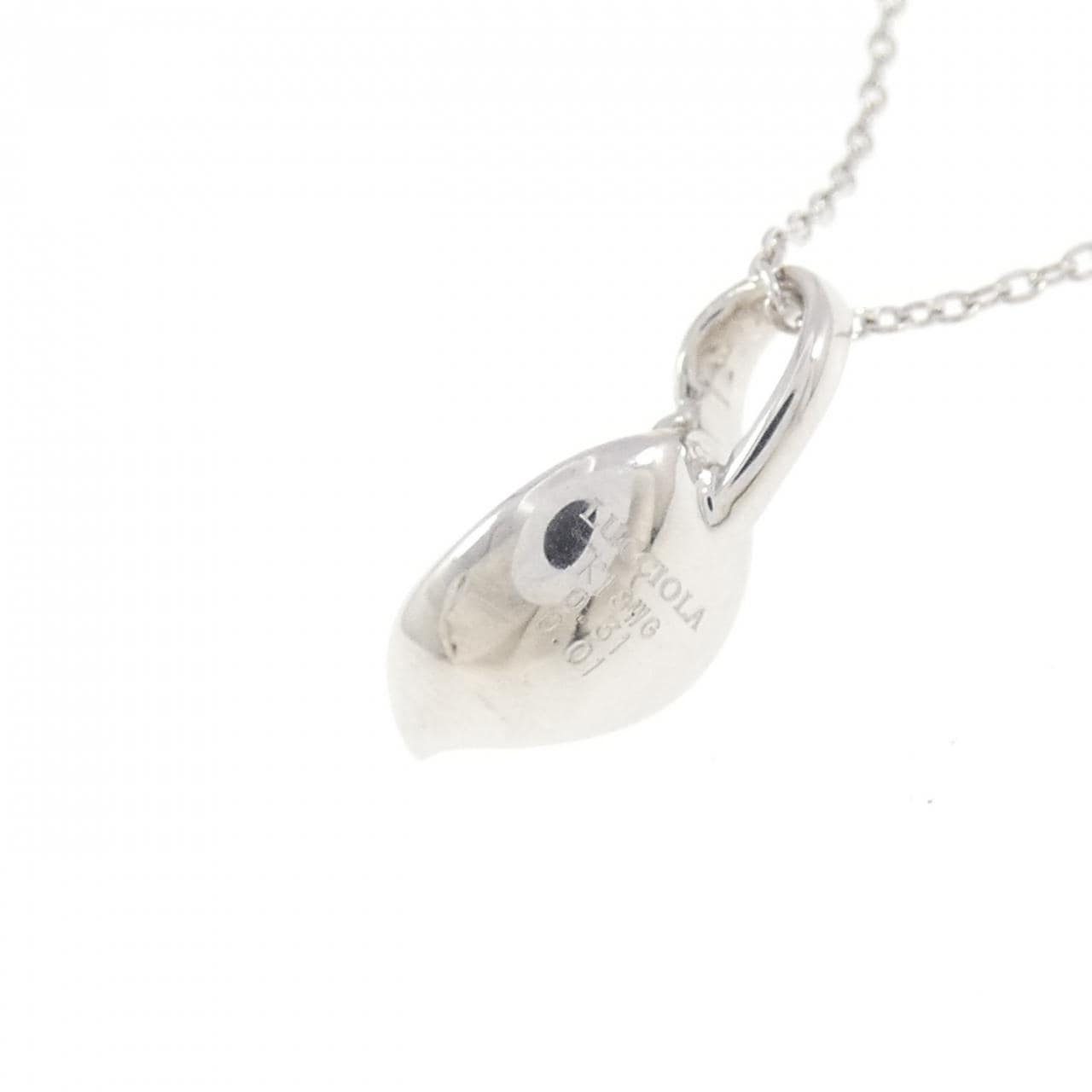 K18WG ダイヤモンド ネックレス 0.31CT