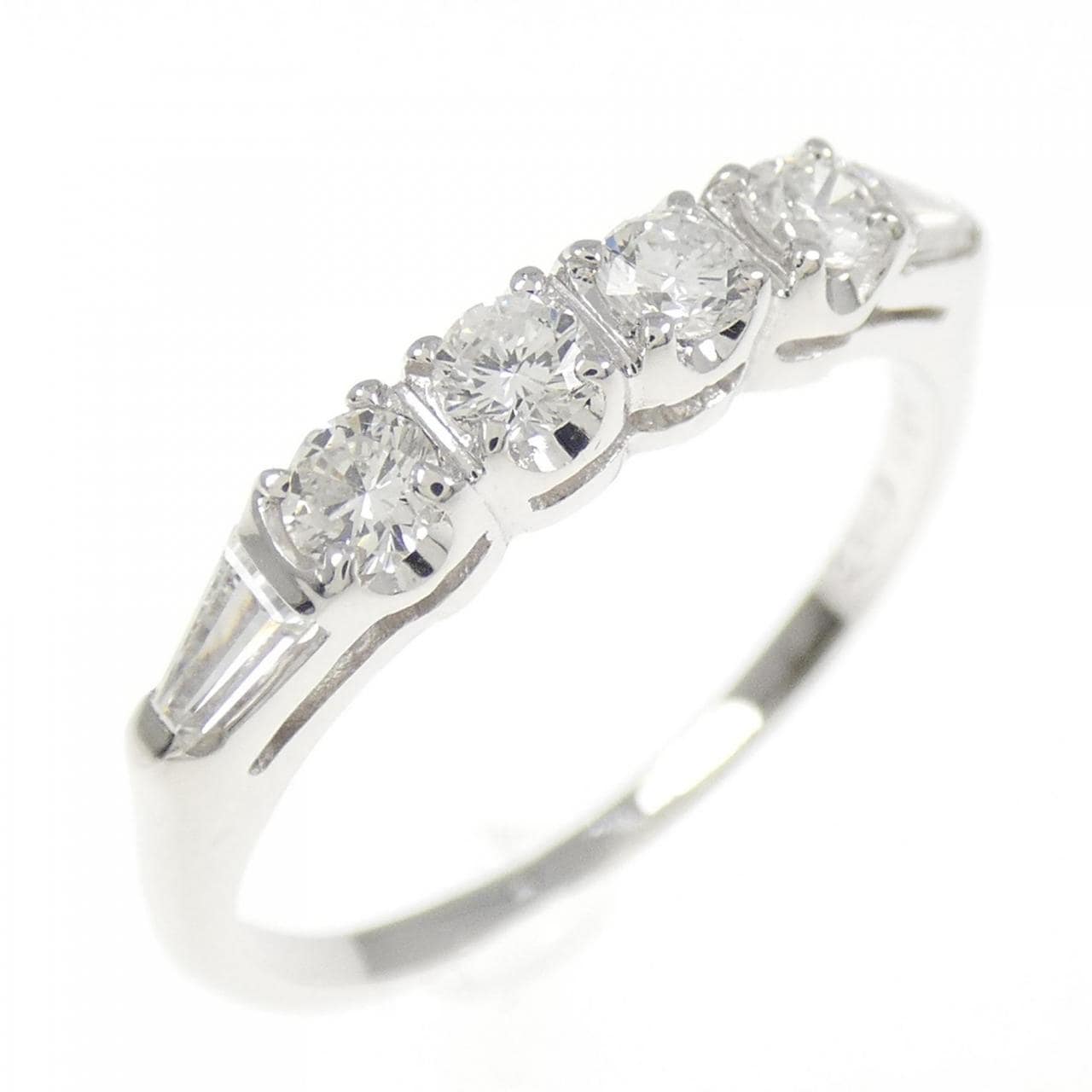 K14WG ダイヤモンド リング