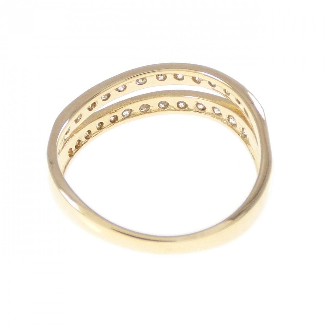 K18YG ダイヤモンド リング 0.30CT