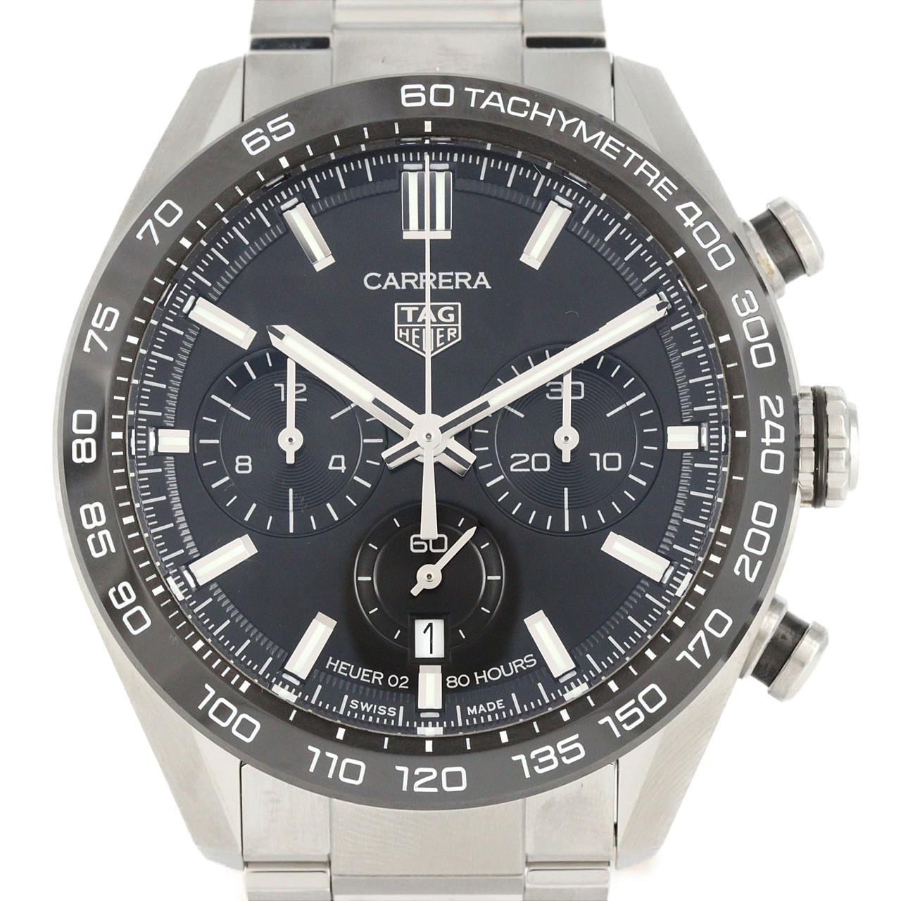 TAG Heuer Carrera Caliber Heuer 02 Sports Chronograph CBN2A1B.BA0643 SS Automatic