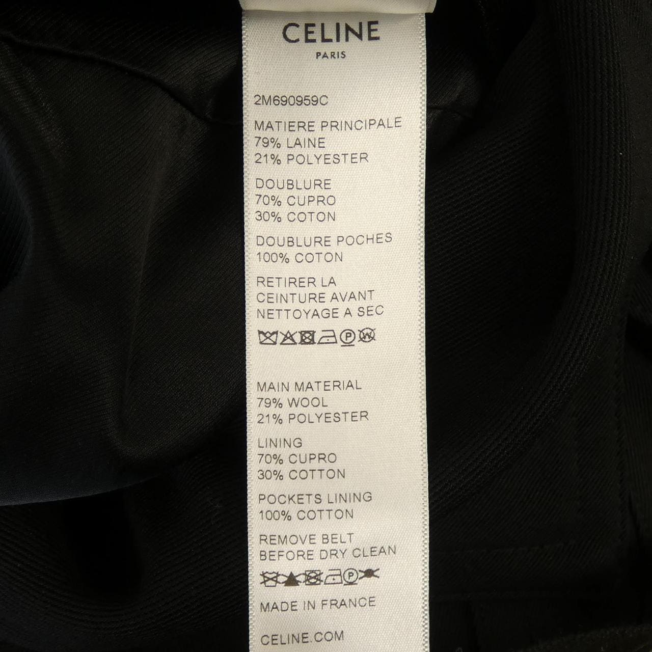 セリーヌ CELINE 2M690959C コート