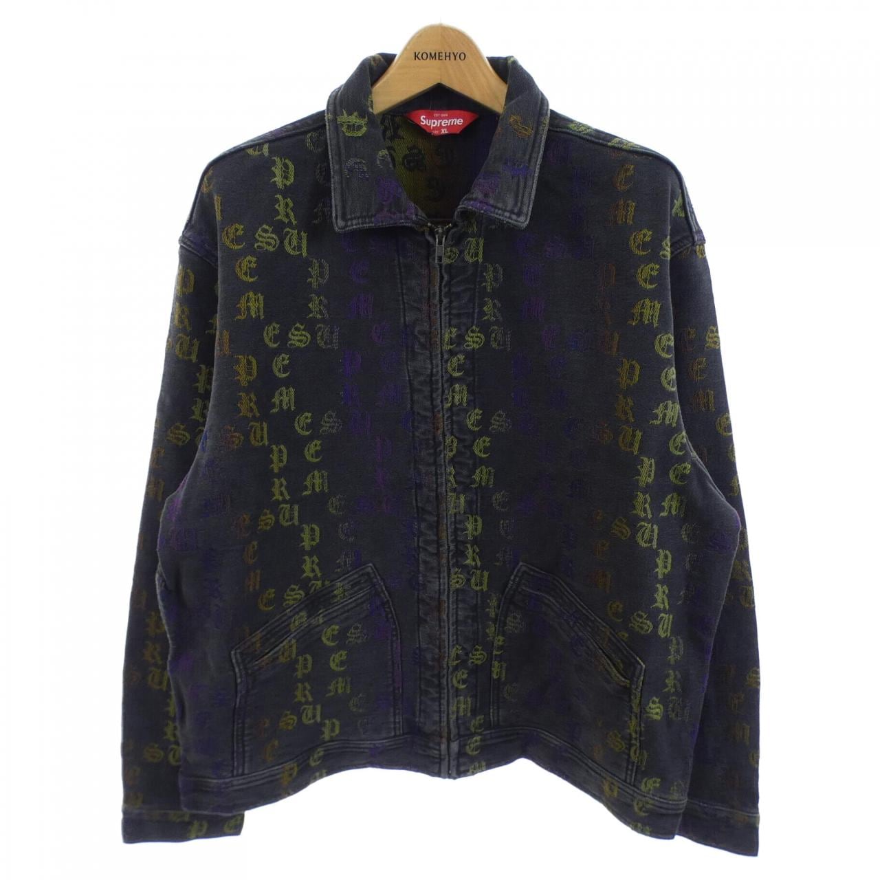 シュプリーム SUPREME GRADIENT JACQUARD DENIM ジャケット