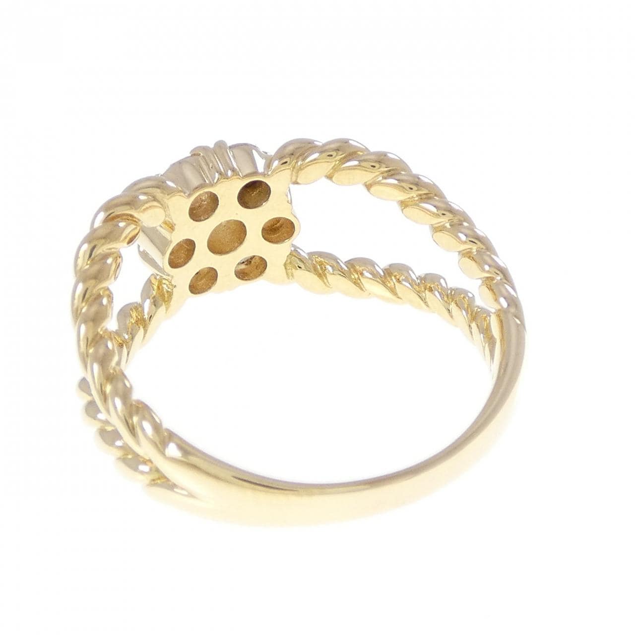 K18YG ダイヤモンド リング 0.70CT