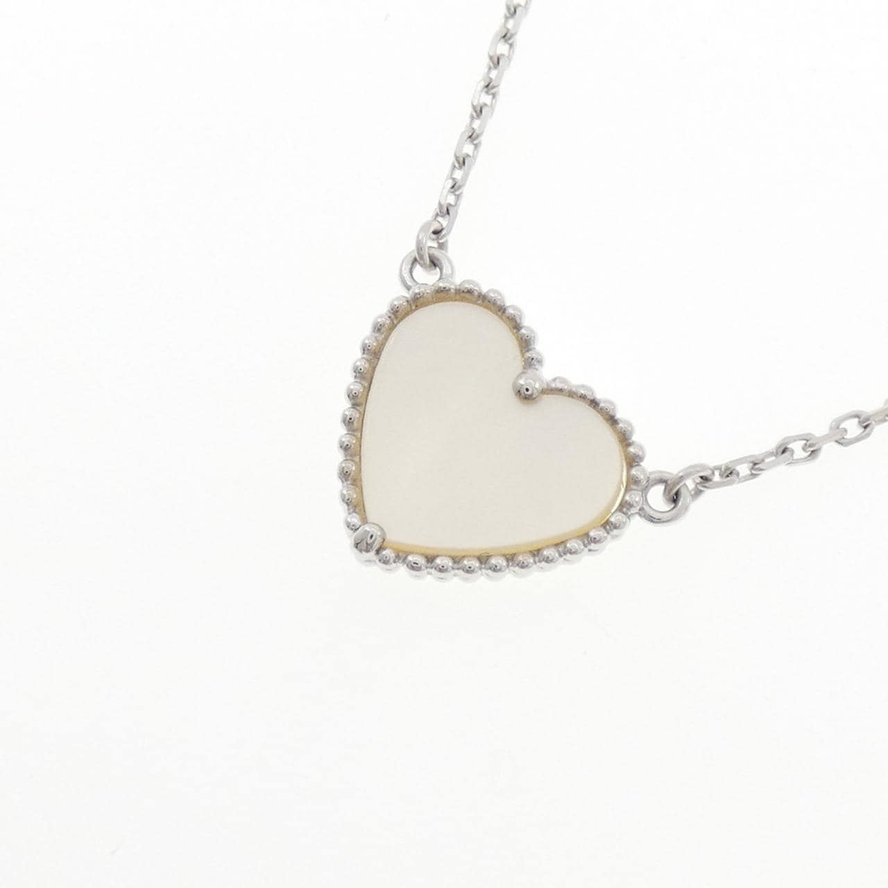 ヴァンクリーフ&アーペル ラッキーアルハンブラ ハート ネックレス