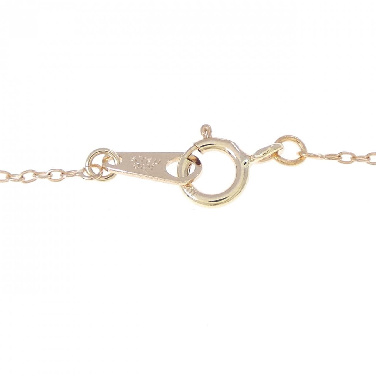 K10PG ダイヤモンド ネックレス 0.14CT