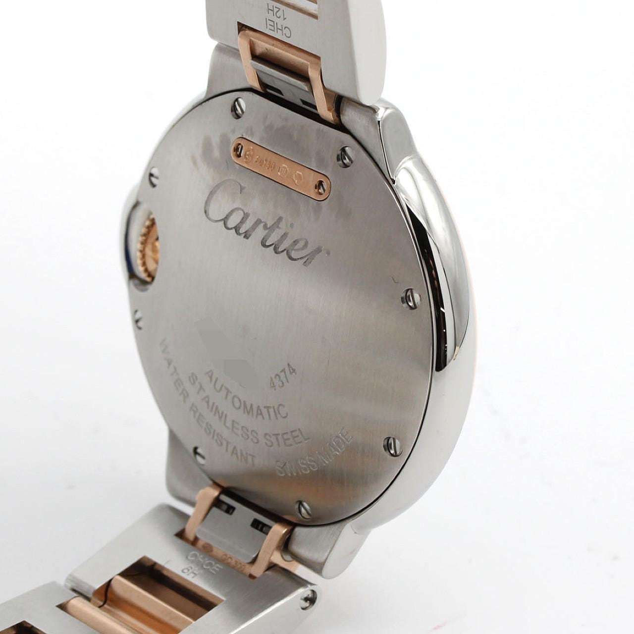 カルティエ バロンブルー PGコンビ/D･11P W3BB0023 SSxPG 自動巻