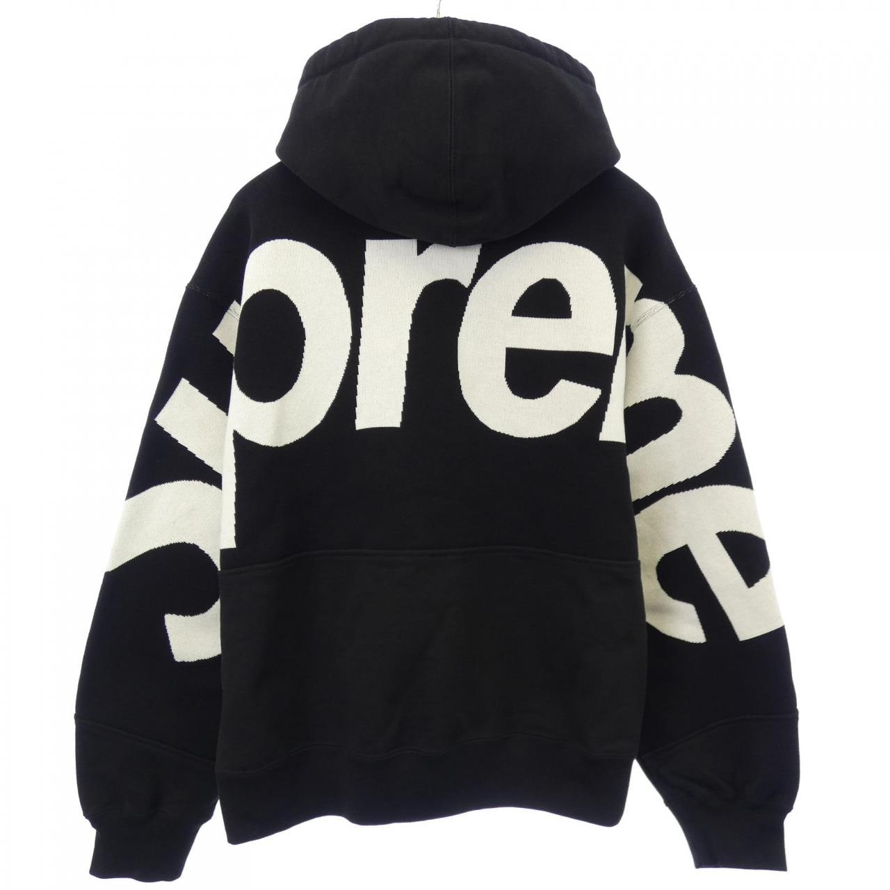 シュプリーム SUPREME BIG LOGO JACQUARD パーカー