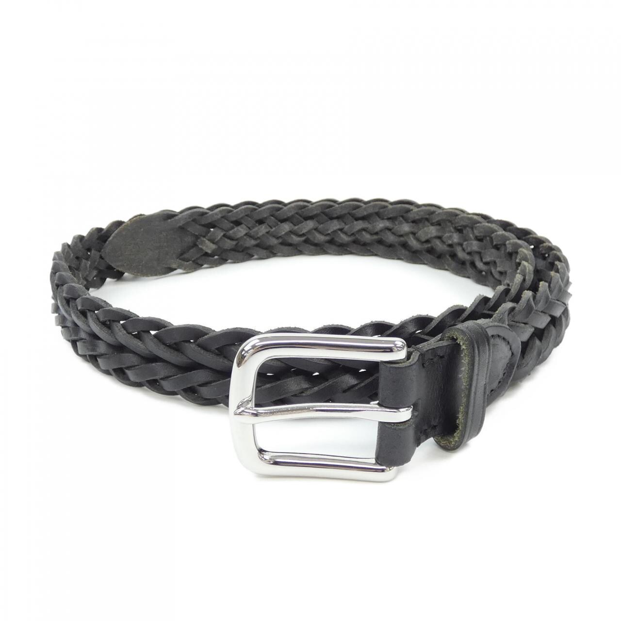 ホワイトハウスコックス 28mmメッシュベルト サイズ75 WHITE HOUSE COX ホワイトハウスコックス 28mm PLAITED BELT
