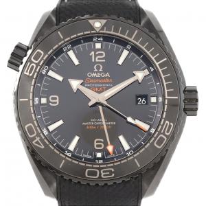 Omega Seamaster Planet Ocean Deep Black GMT