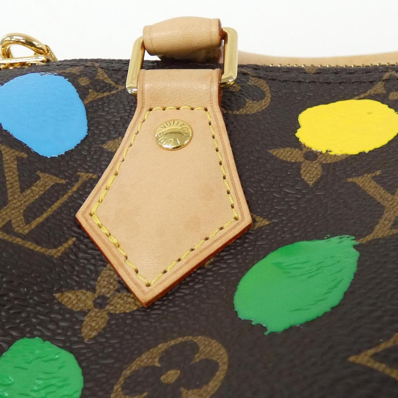 LOUIS VUITTON Monogram (LV X YK) Speedy Bandouliere 25 厘米 M46433 波士顿包