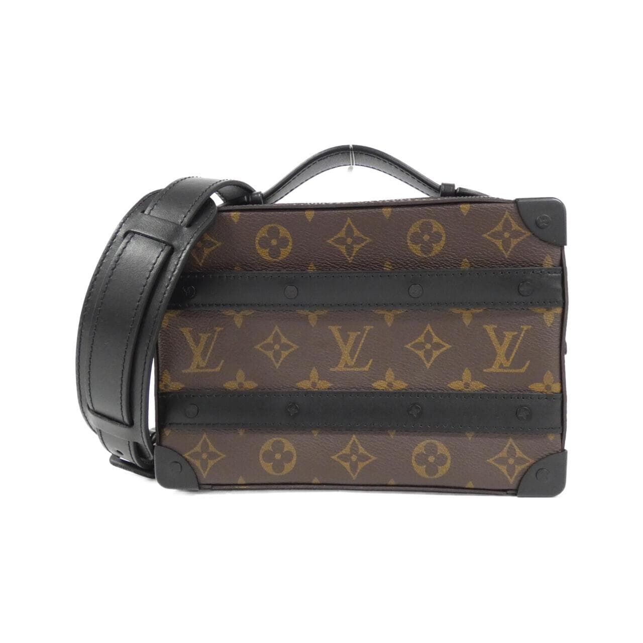 LOUIS VUITTON Monogram Macassar Handle Soft Trunk M45935 单肩包