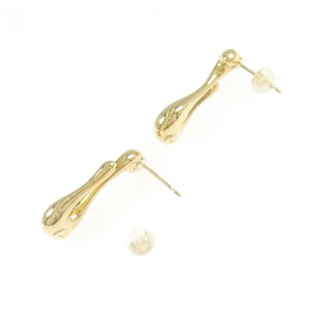 K18YG earrings