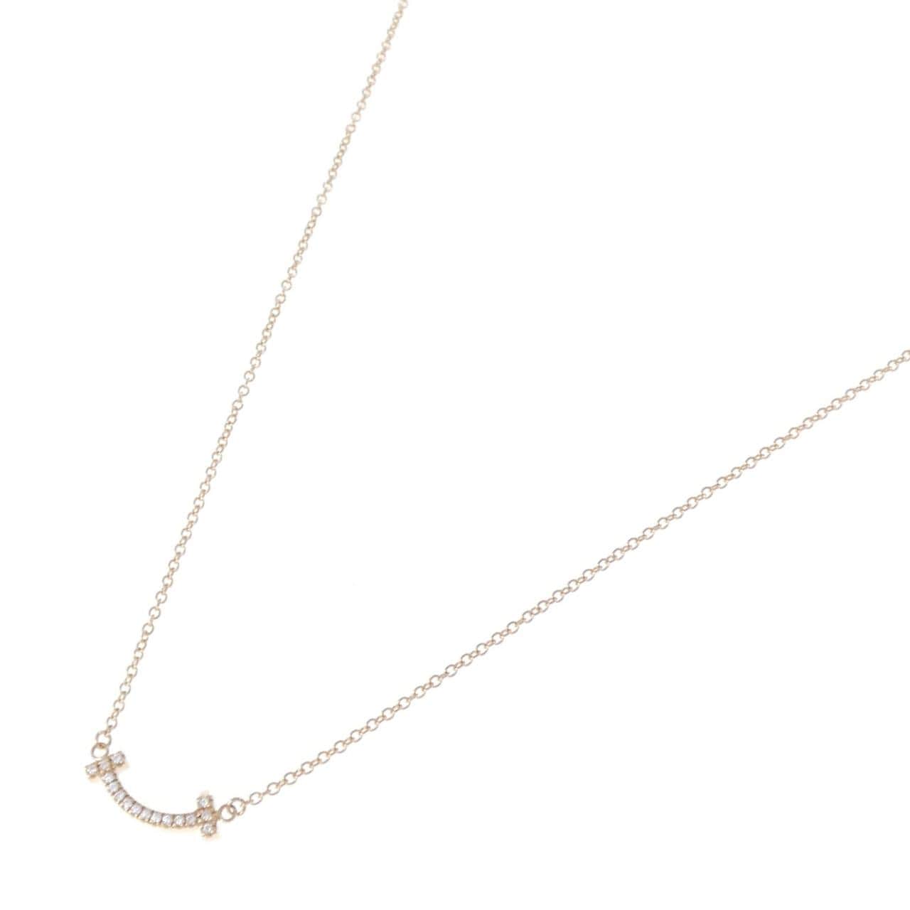 ティファニー Tスマイル ミニ ネックレス