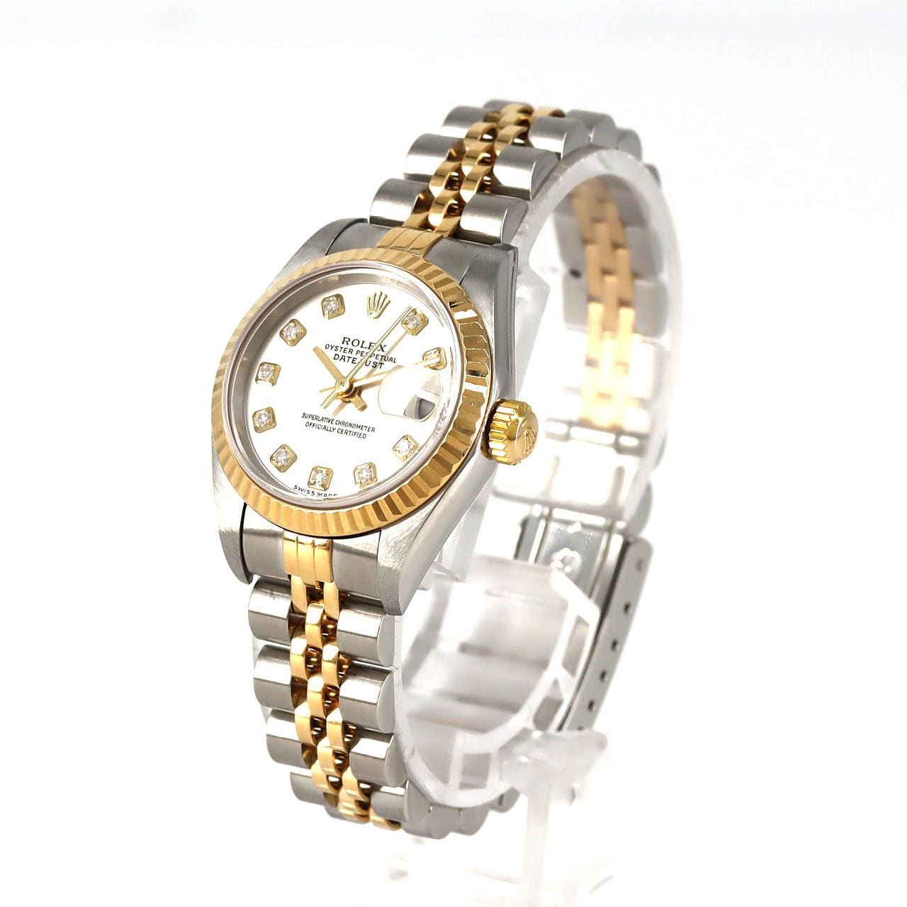 ロレックス デイトジャスト 79173G SSxYG 自動巻 F番