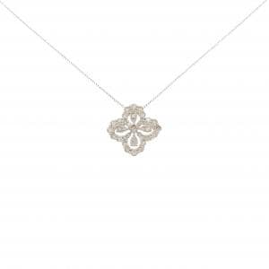 PT950/PT850 フラワー ダイヤモンド ネックレス 1.00CT