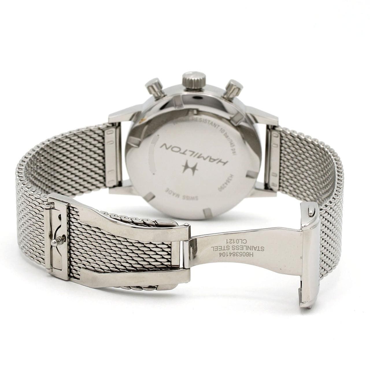 ハミルトン イントラマティッククロノグラフH H384290/H38429110 SS 手巻