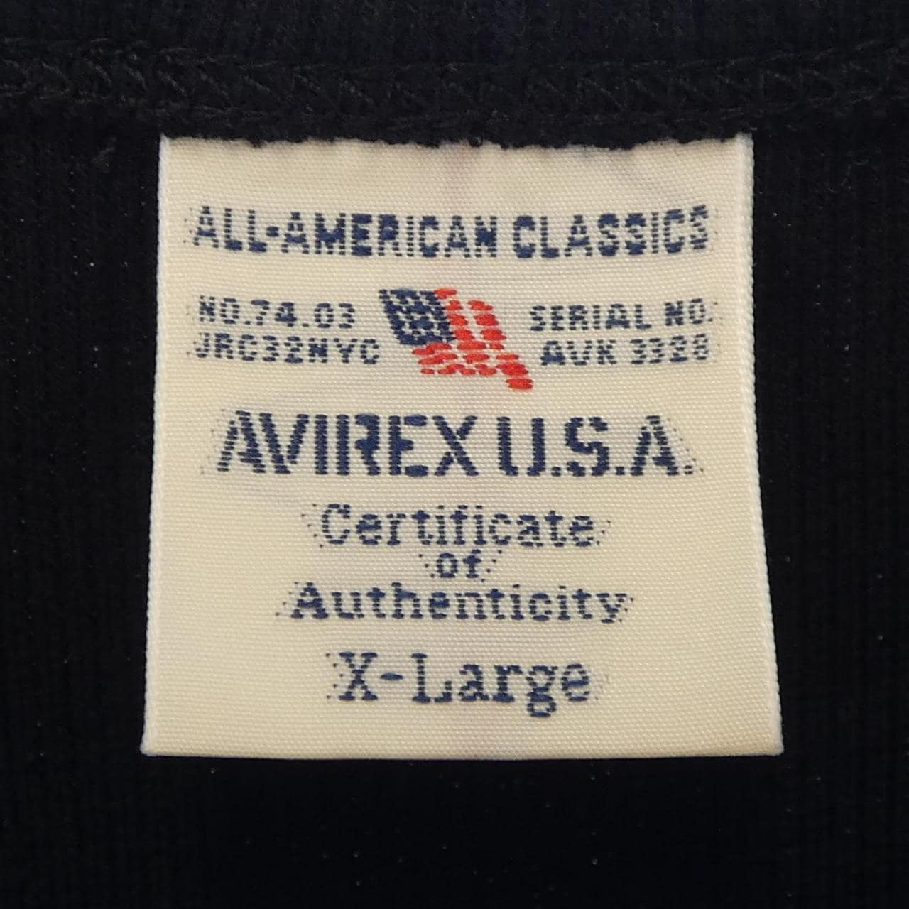 アヴィレックス AVIREX Tシャツ