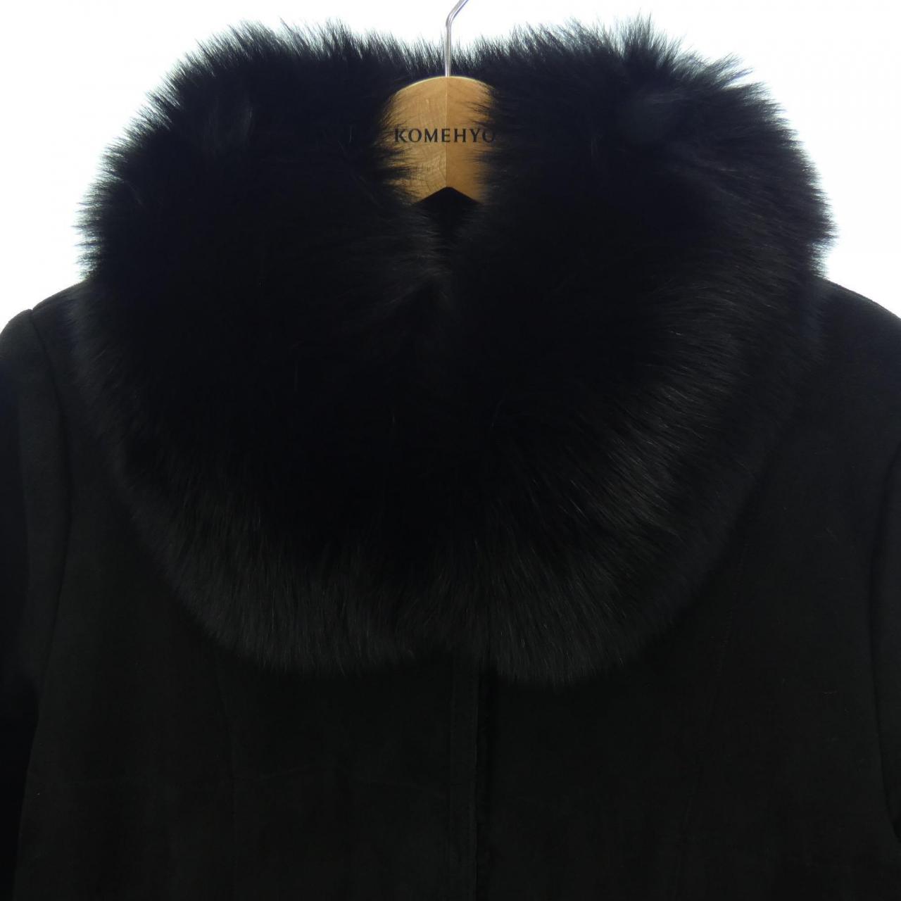 レリアン LEILIAN ムートンコート