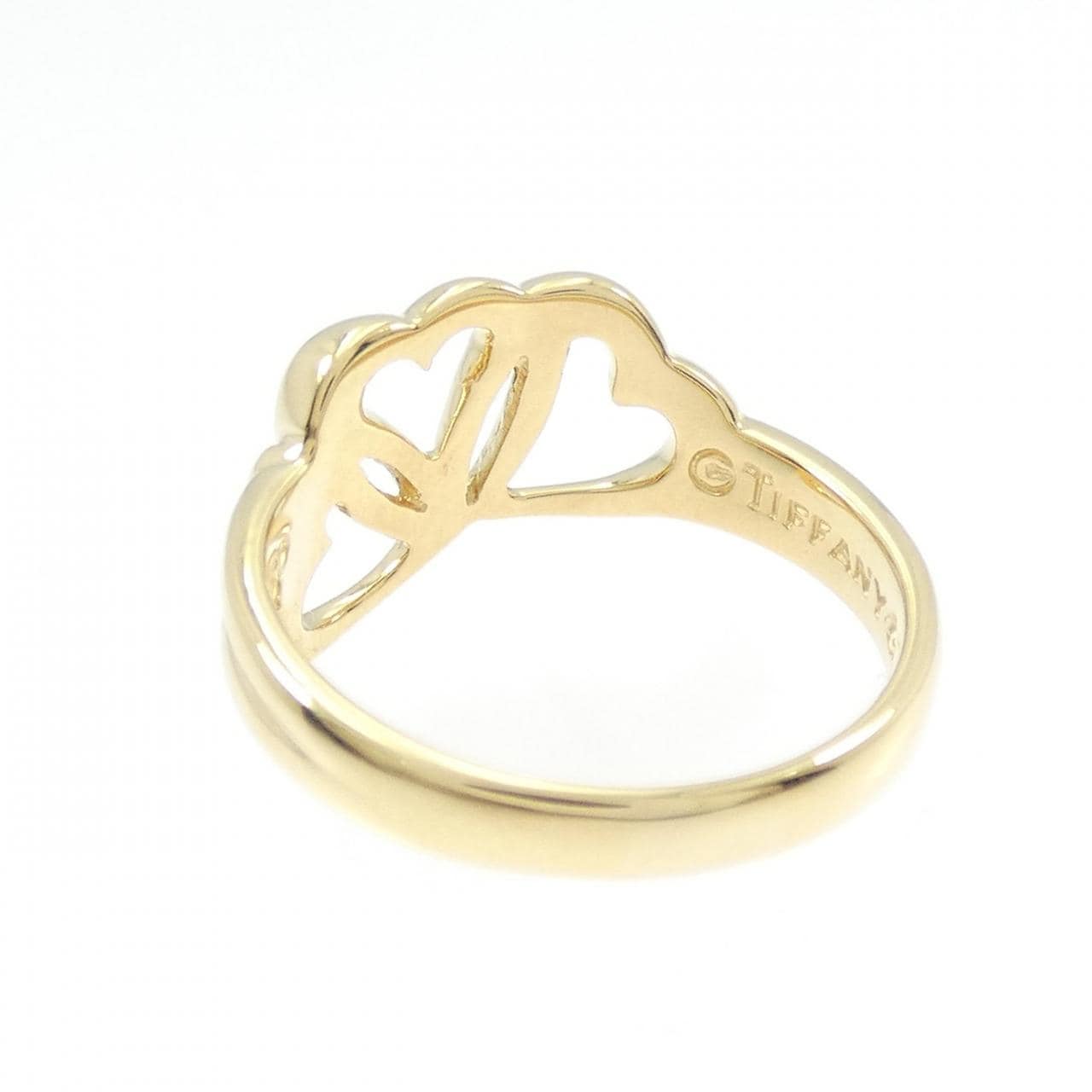 ティファニー トリプルハート リング