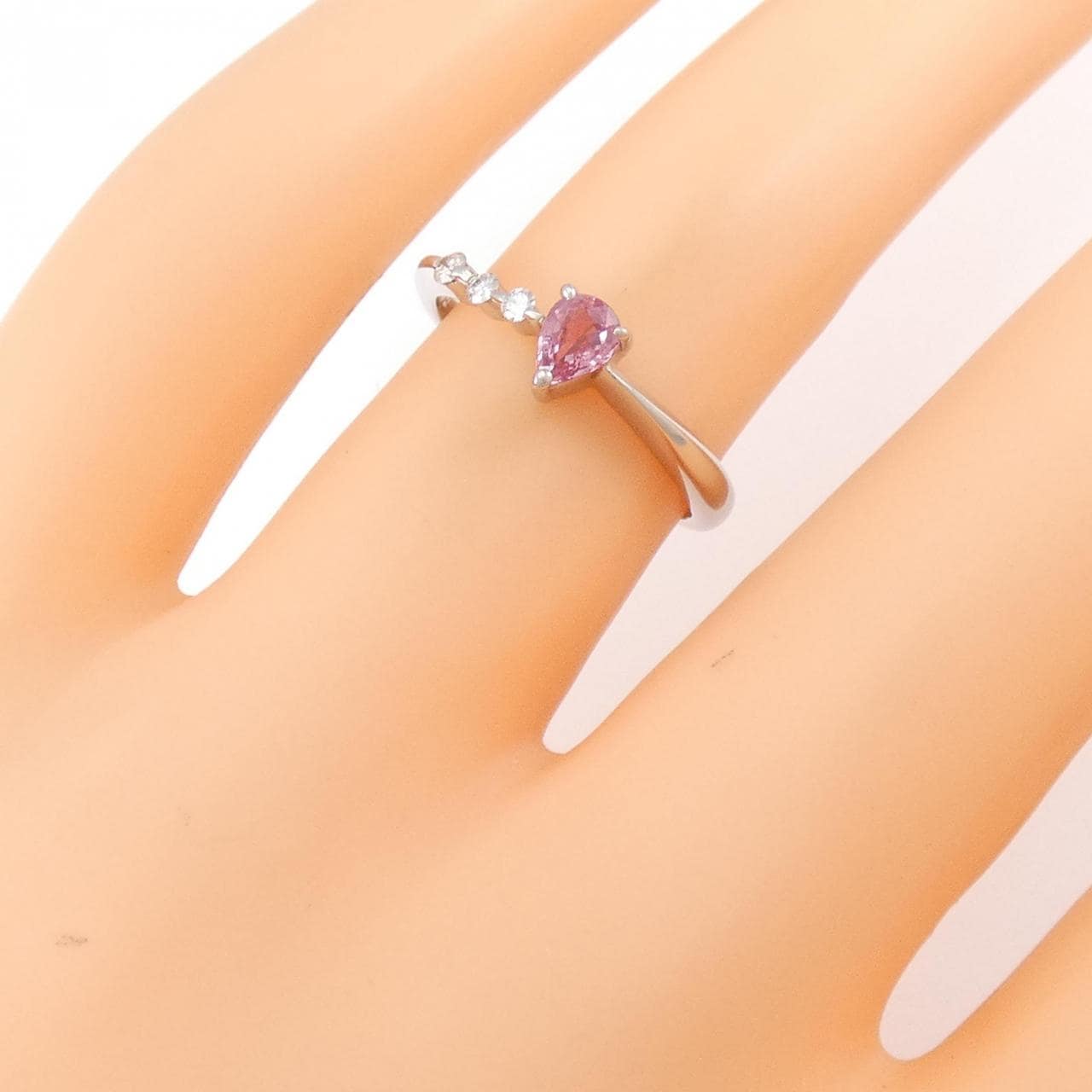 PT サファイヤ リング 0.25CT