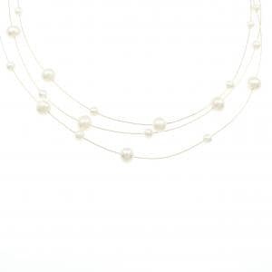 14KYG 淡水パール ネックレス