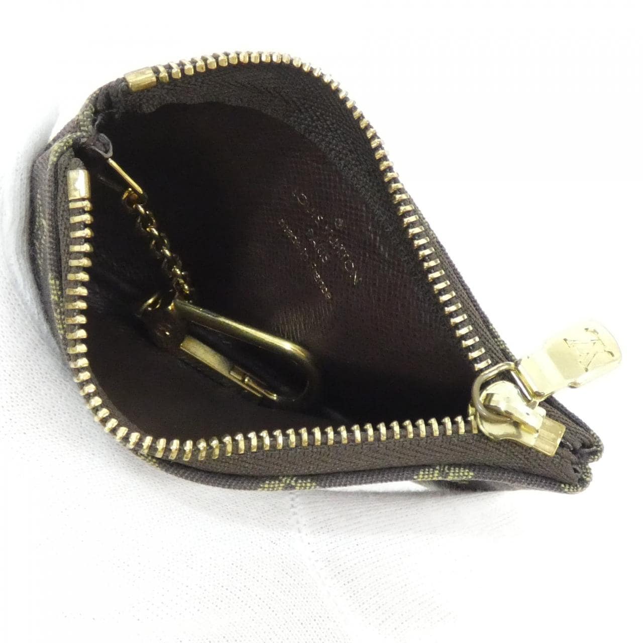 ルイヴィトン モノグラム ミニラン ポシェット クレ M95230 コイン＆キーケース