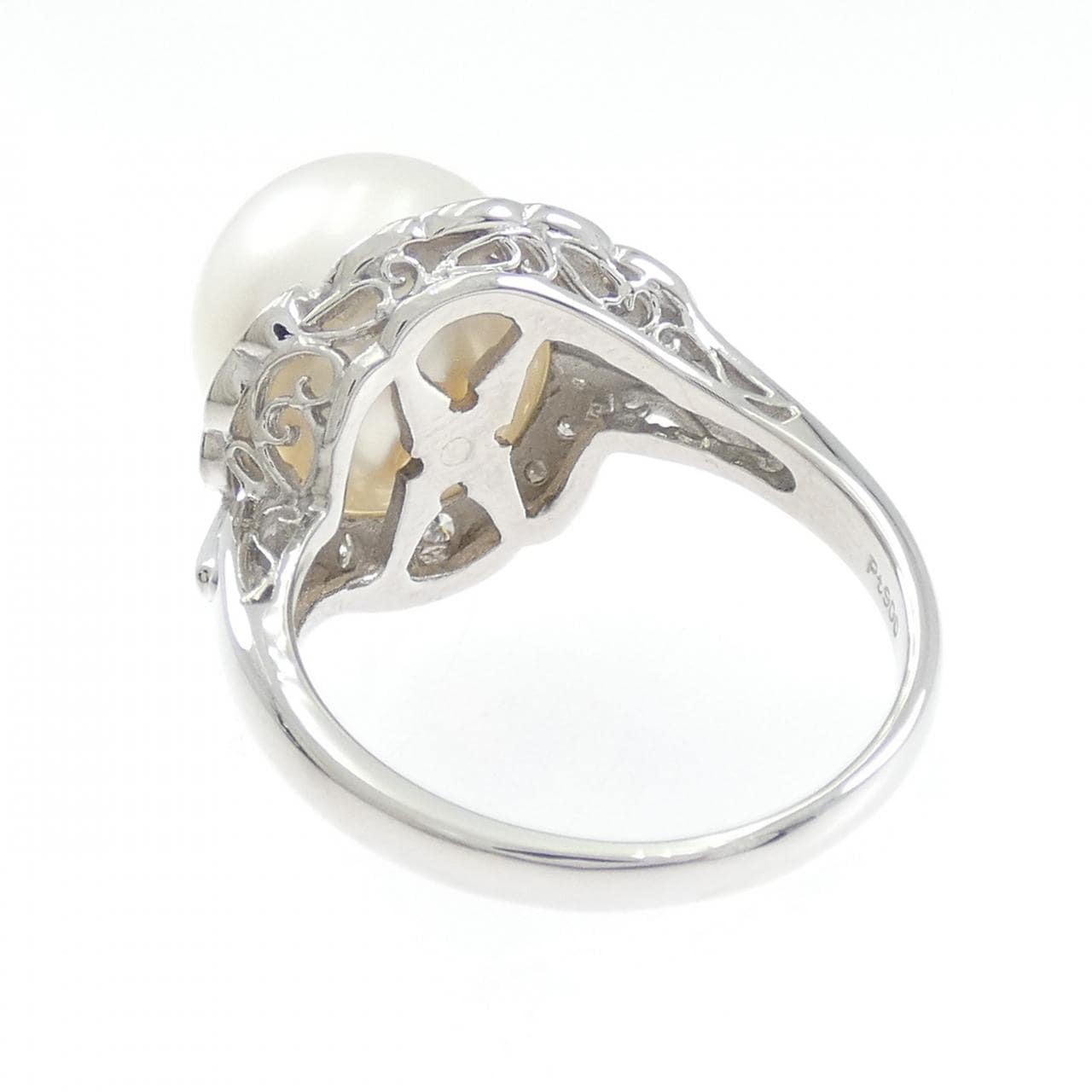 PT900 白蝶パール リング 11.7mm