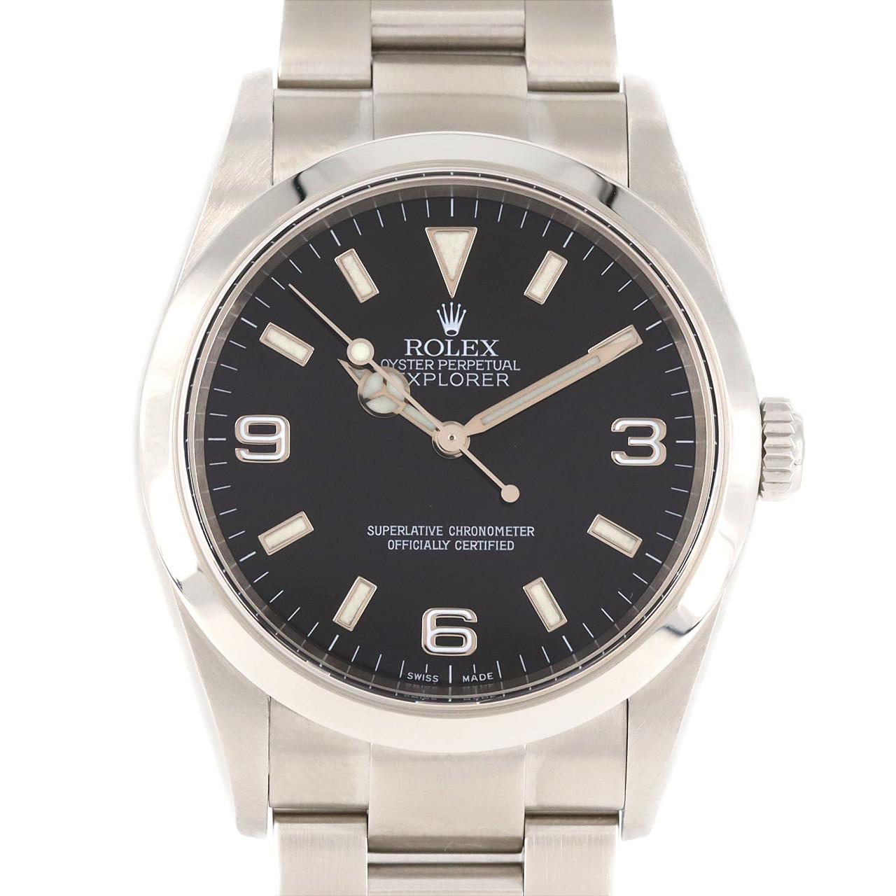 ROLEX Explorer I 114270 SS自动上弦Y 编号