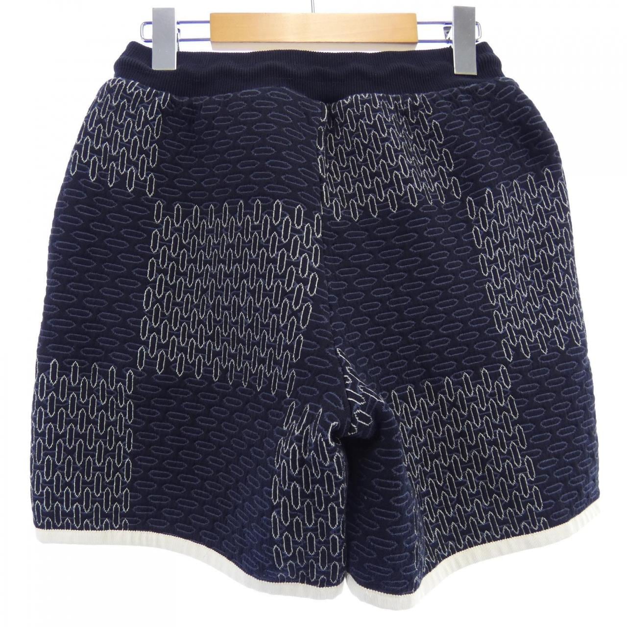 ルイヴィトン LOUIS VUITTON ダミエキルテッドコットンショーツ HRY71WNGG ショートパンツ