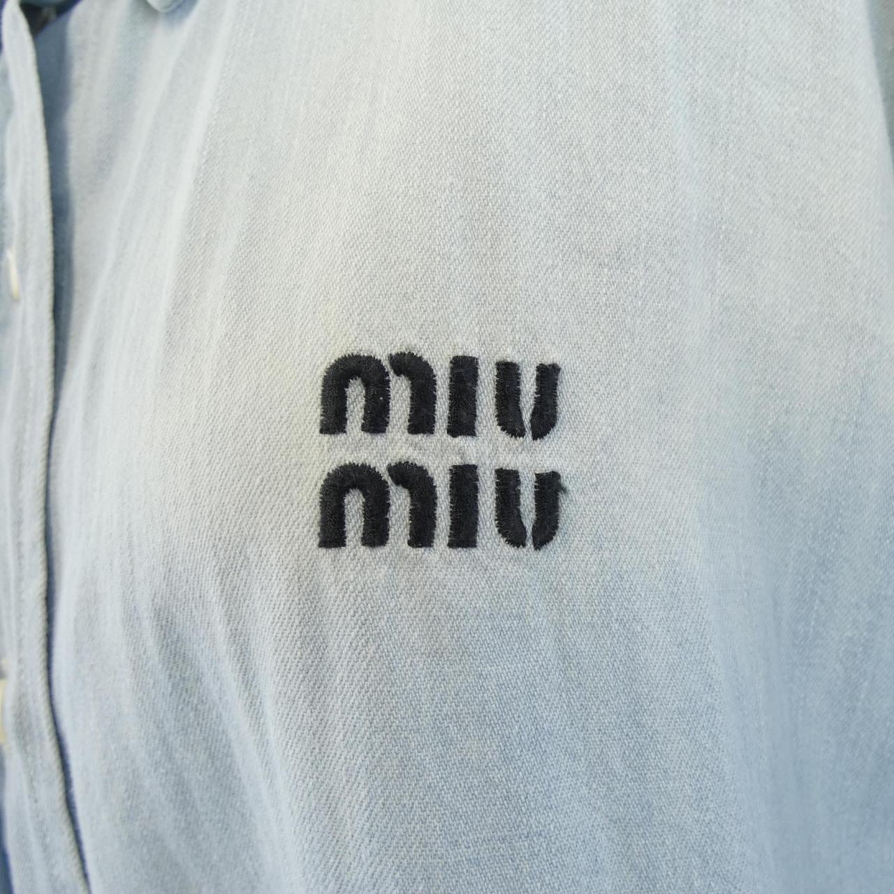 ミュウミュウ MIU MIU GWC097 10BM シャツ