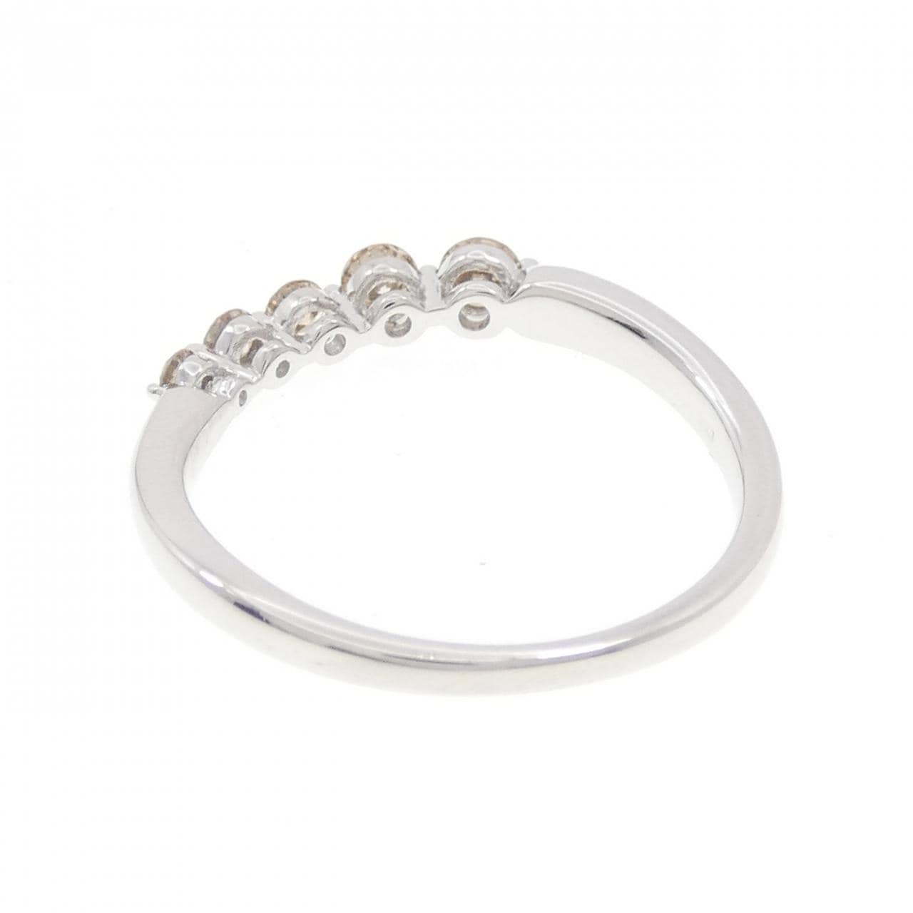 K18WG ダイヤモンド リング 0.28CT