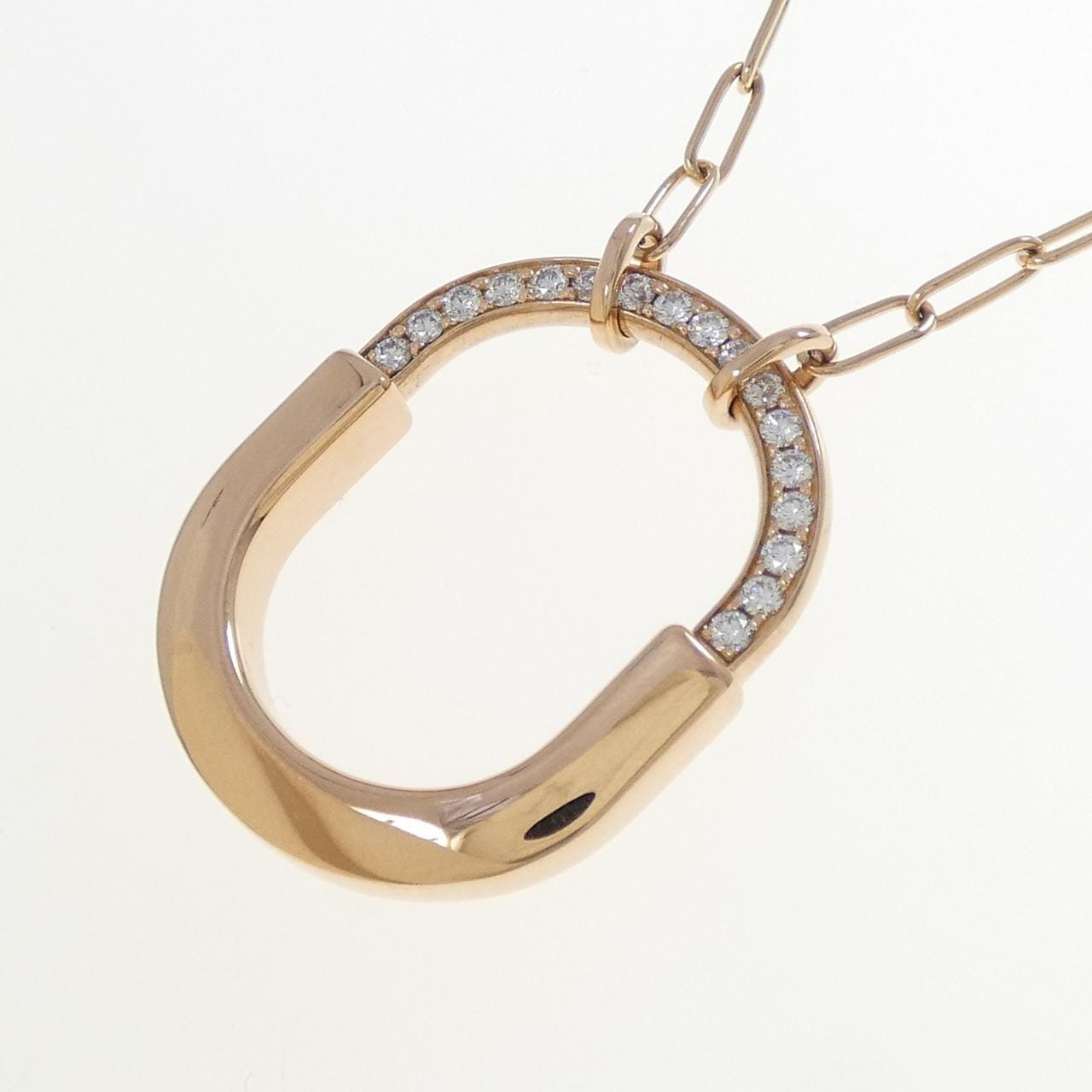 ティファニー ロック ネックレス 0.33CT