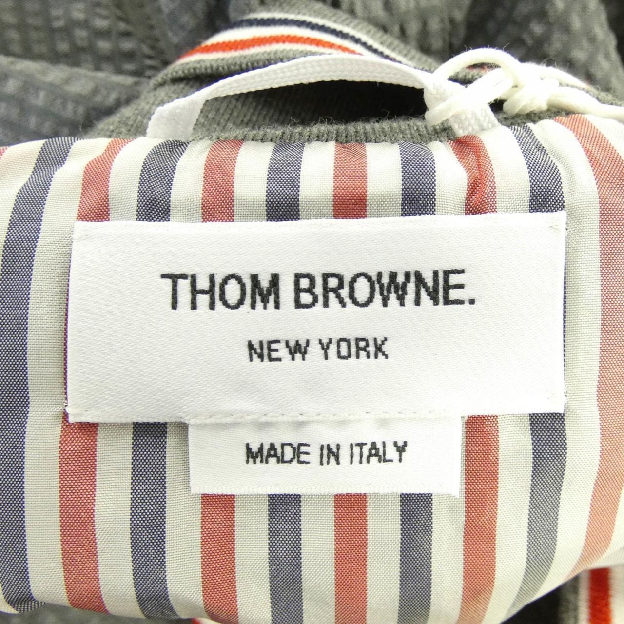 トムブラウン THOM BROWNE シアサッカー ジップアップ トラックジャケット FBC952A ジャケット