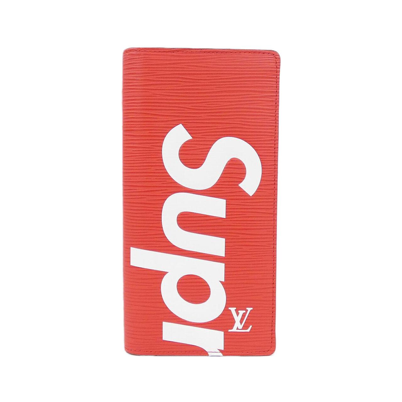 ルイヴィトン エピ(SUPREME) ポルトフォイユ ブラザ M67719 財布
