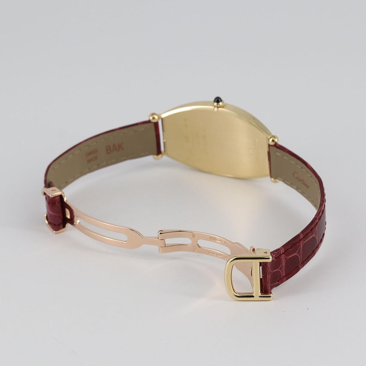 カルティエ トノーLM YG W1527651 YG 手巻