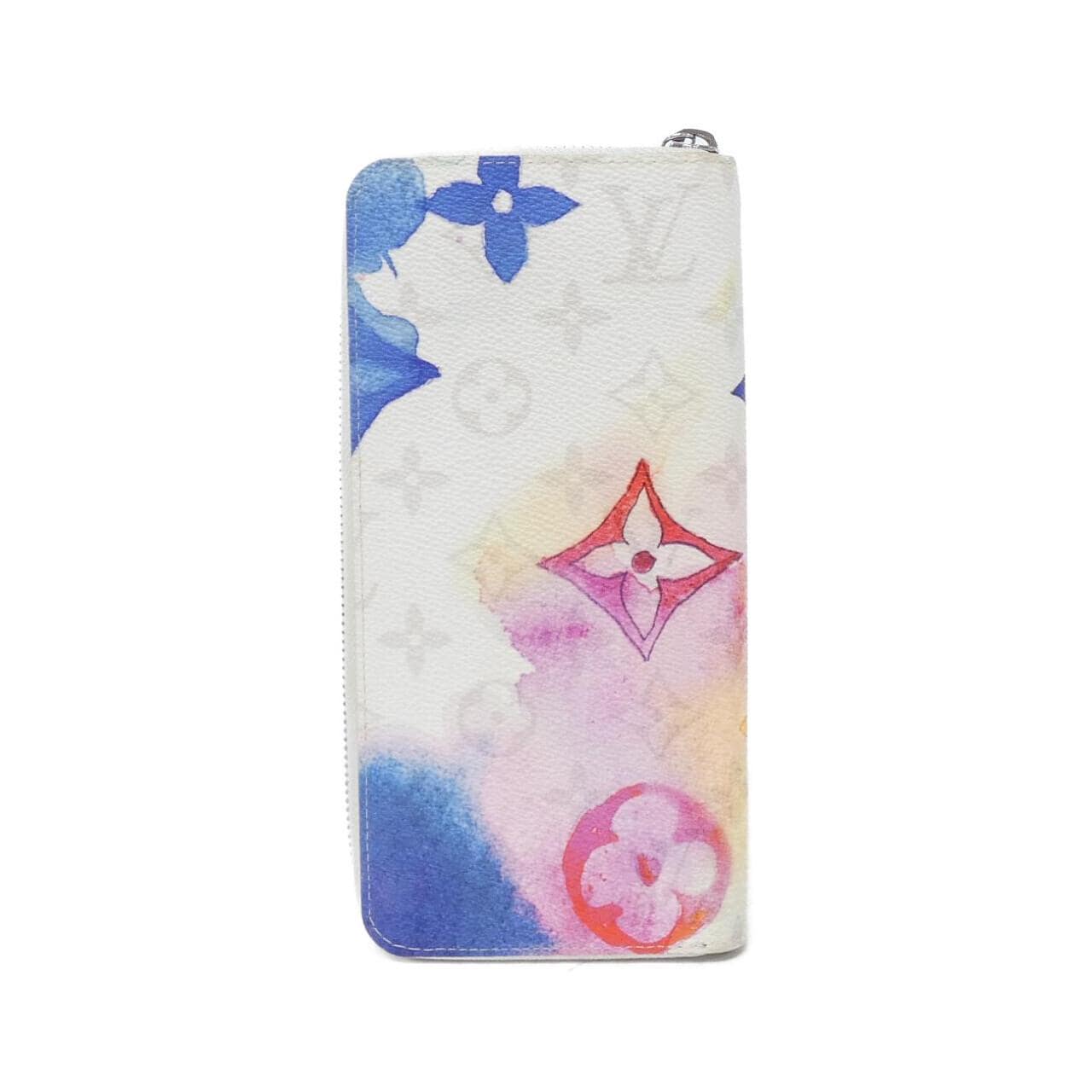 LOUIS VUITTON Vuitton Watercolor Monogram Zippy Wallet Vertical M80499 Wallet