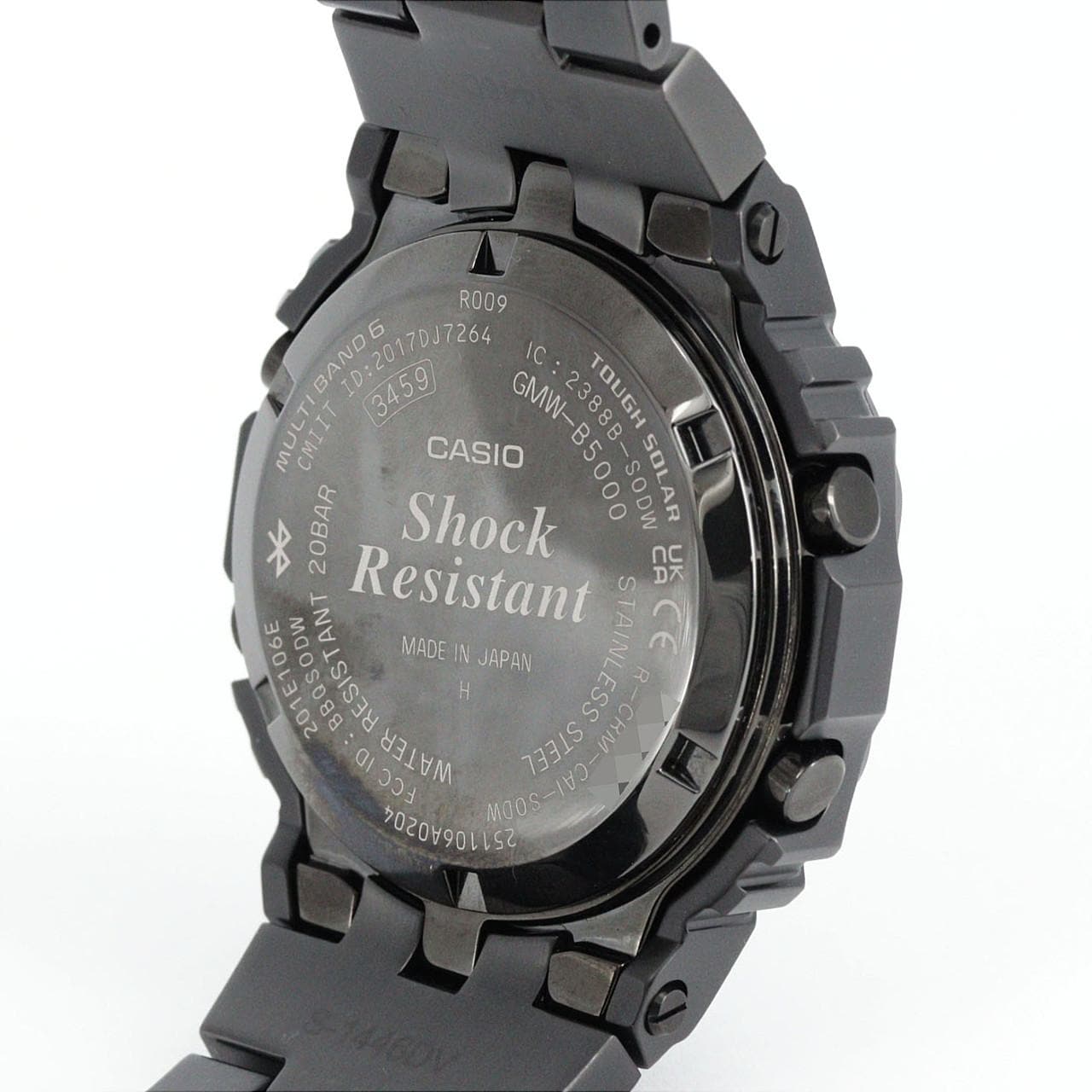 カシオ G-SHOCK 電波時計 GMW-B5000MB-1JF SS ソーラークォーツ