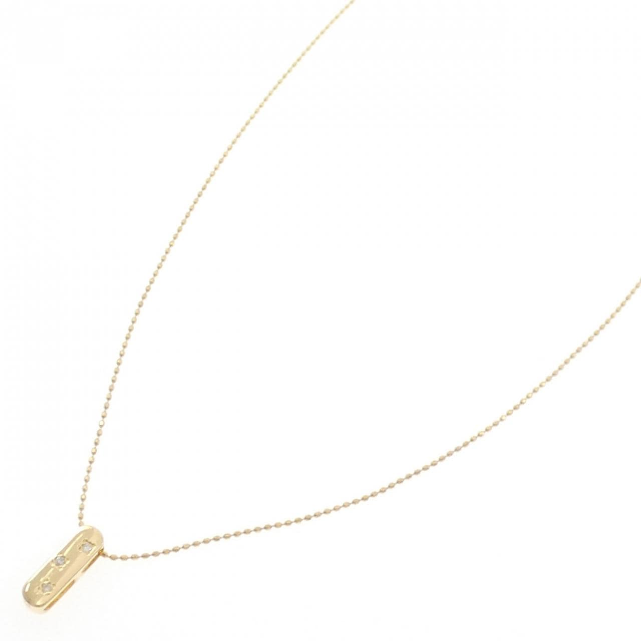 K18YG ダイヤモンド ネックレス