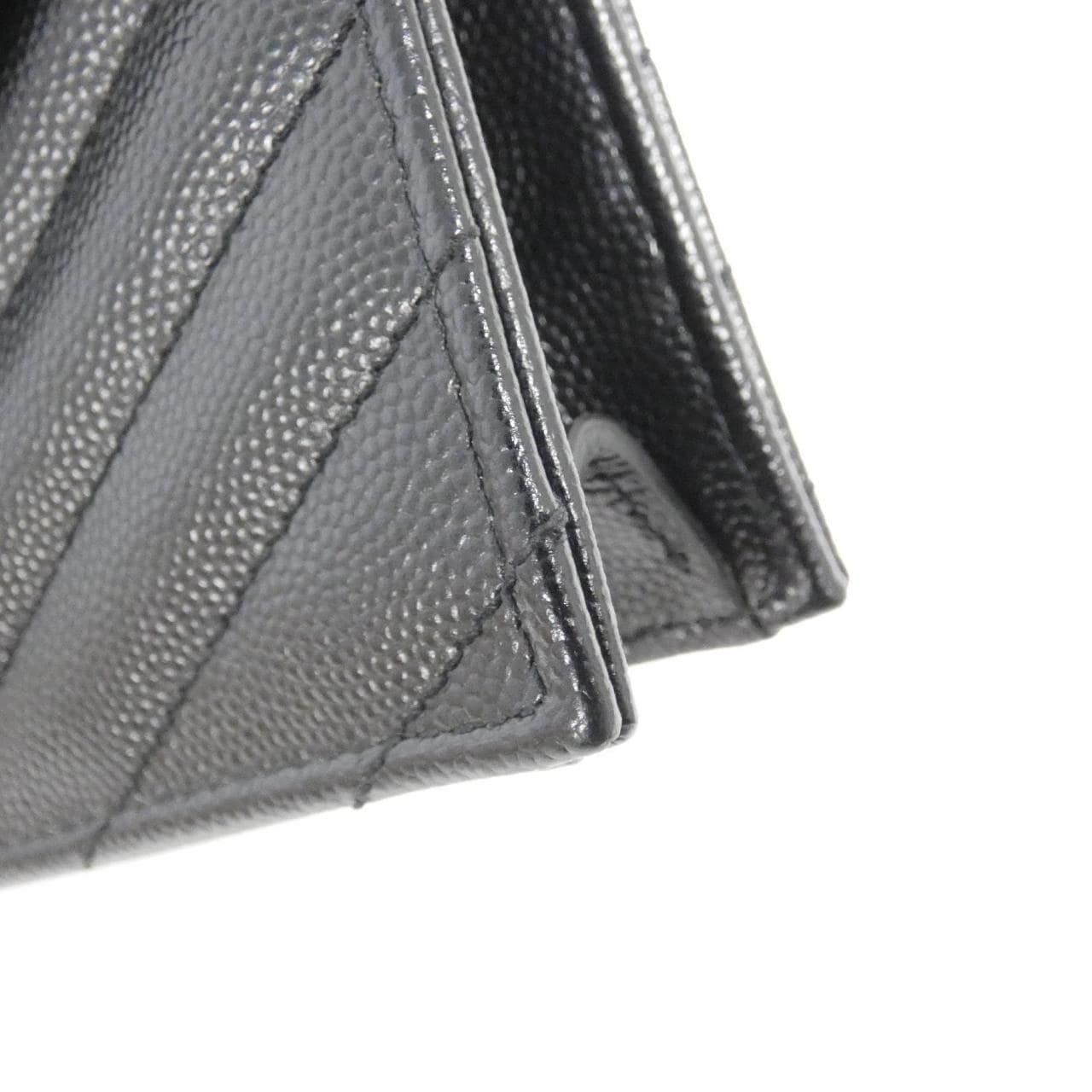 SAINT LAURENT 393953 BOW02 Chain Wallet