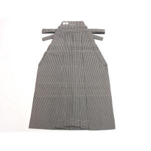 【未使用品】男袴　行燈袴　精好仙台平　甲田綏郎　紐下２．１．０