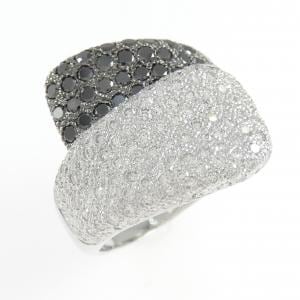 K18WG/K18BG ダイヤモンド リング 0.92CT