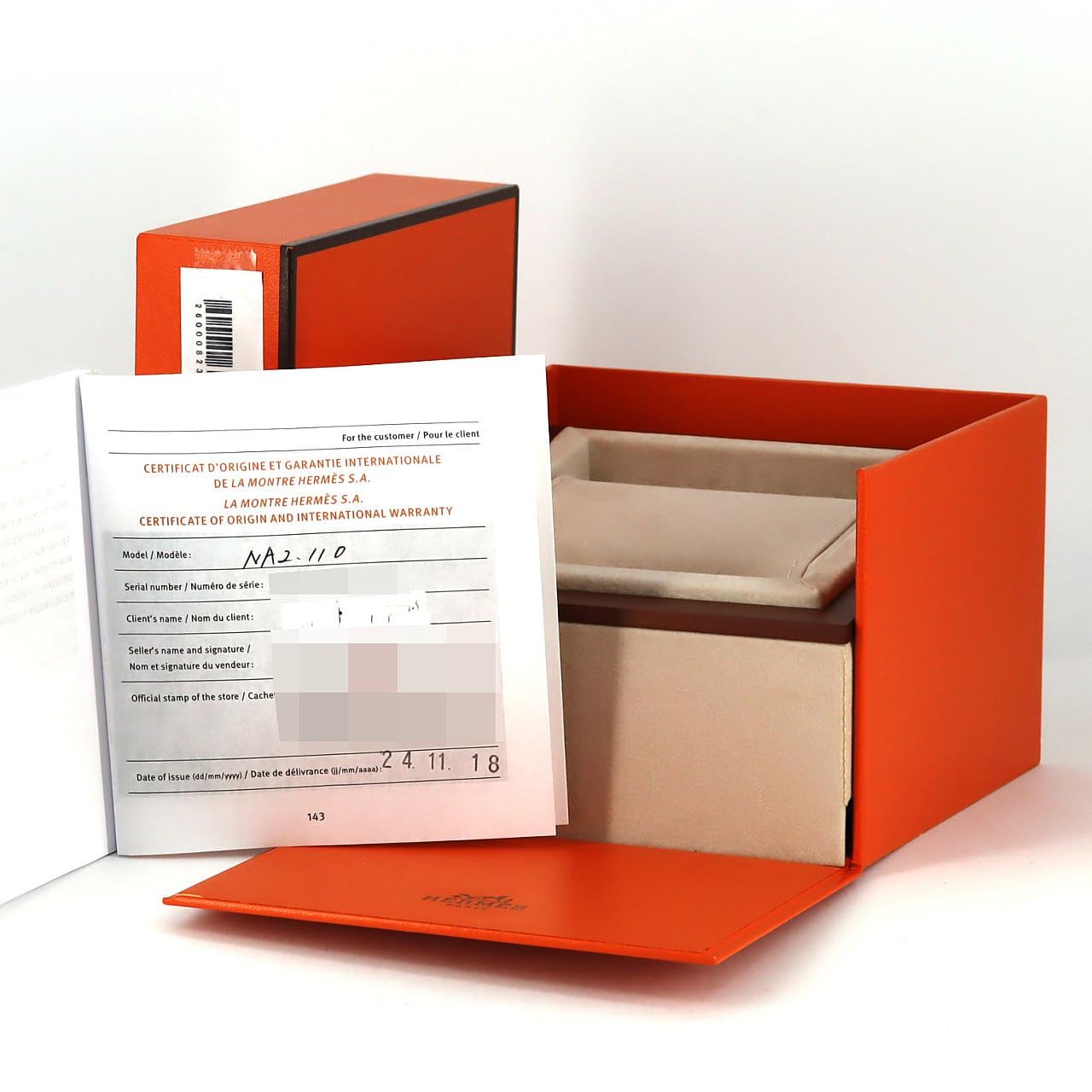 エルメス ナンタケット NA2.110 SS クォーツ