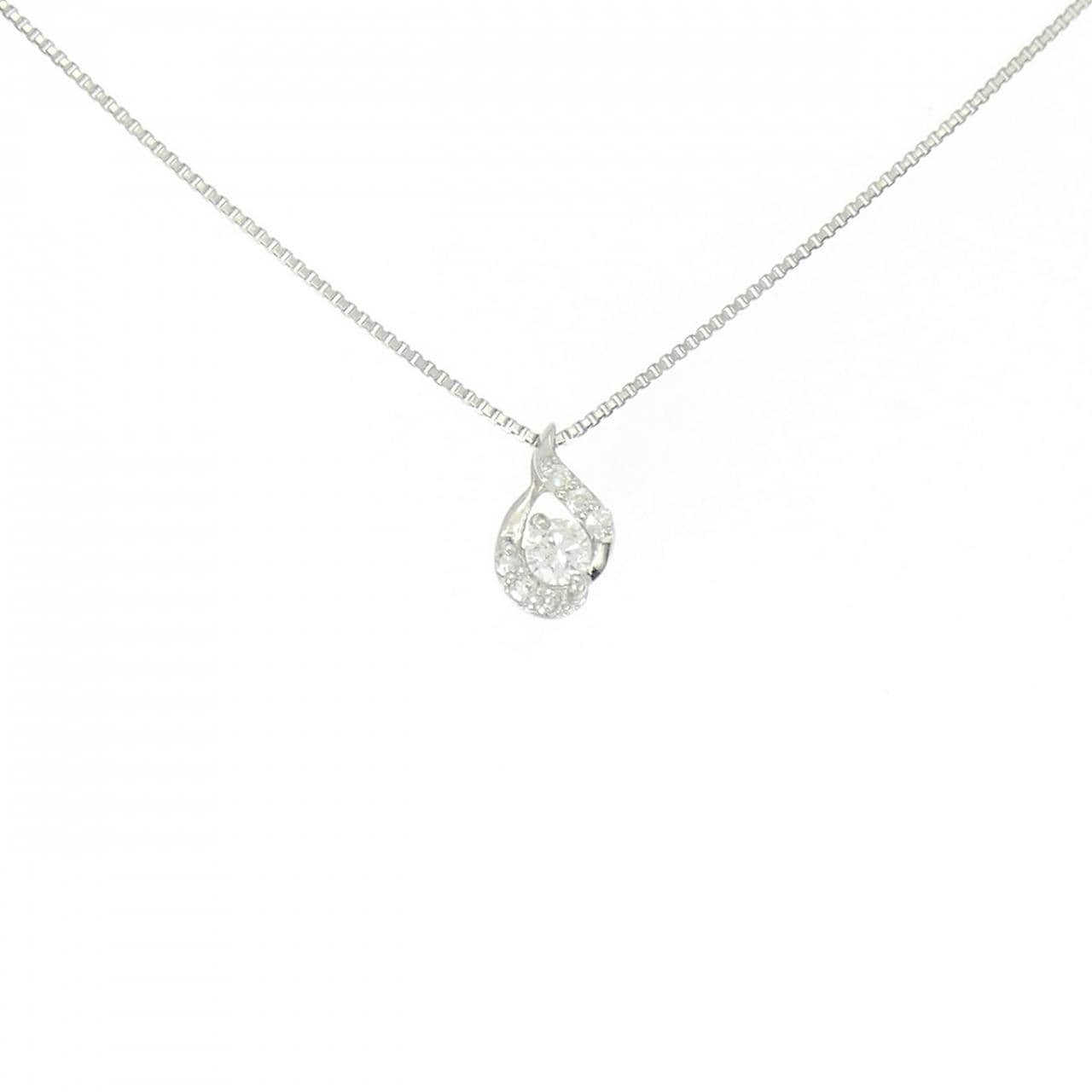 PT900/PT850 ダイヤモンド ネックレス 0.10CT