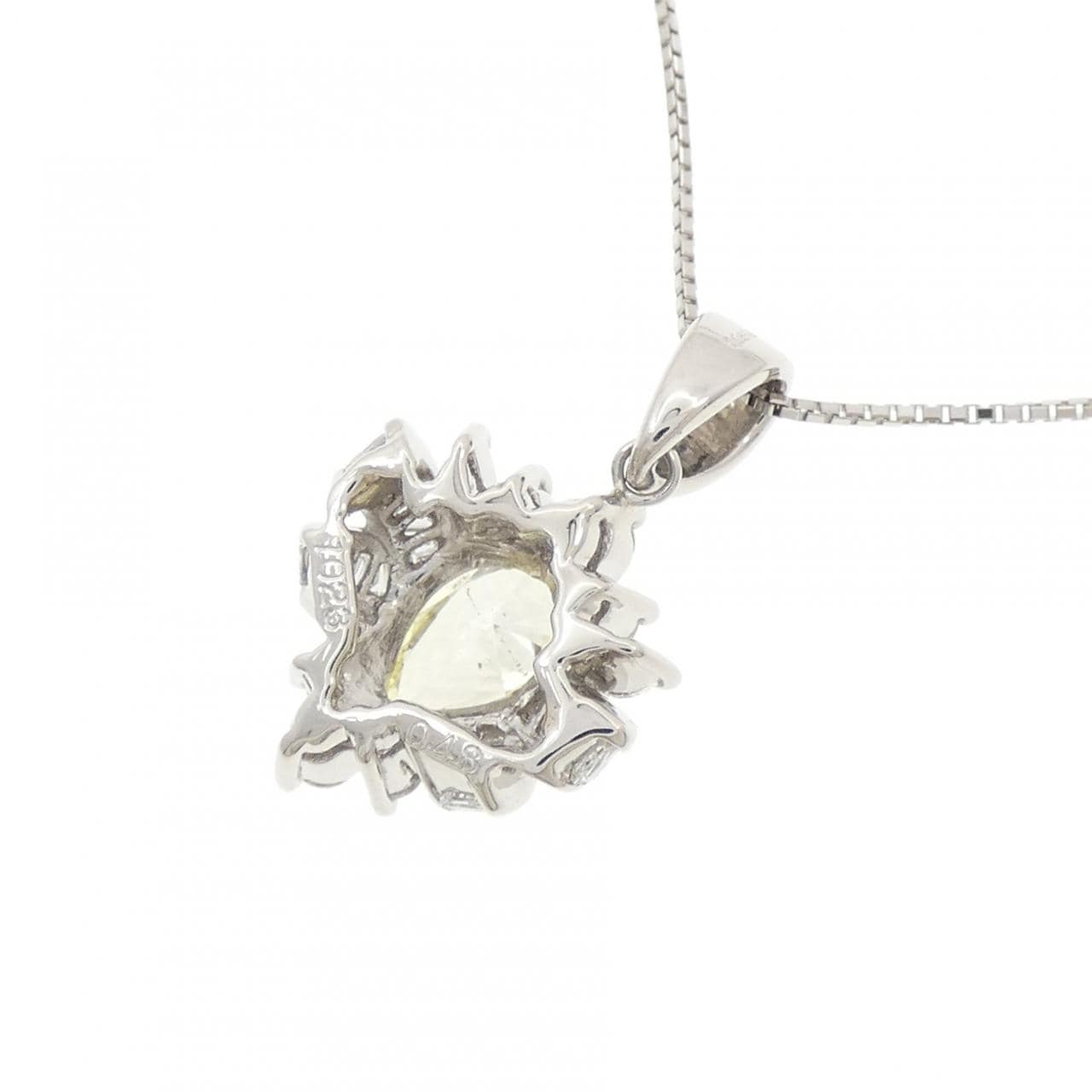 PT900/PT850 ダイヤモンド ネックレス 1.023CT