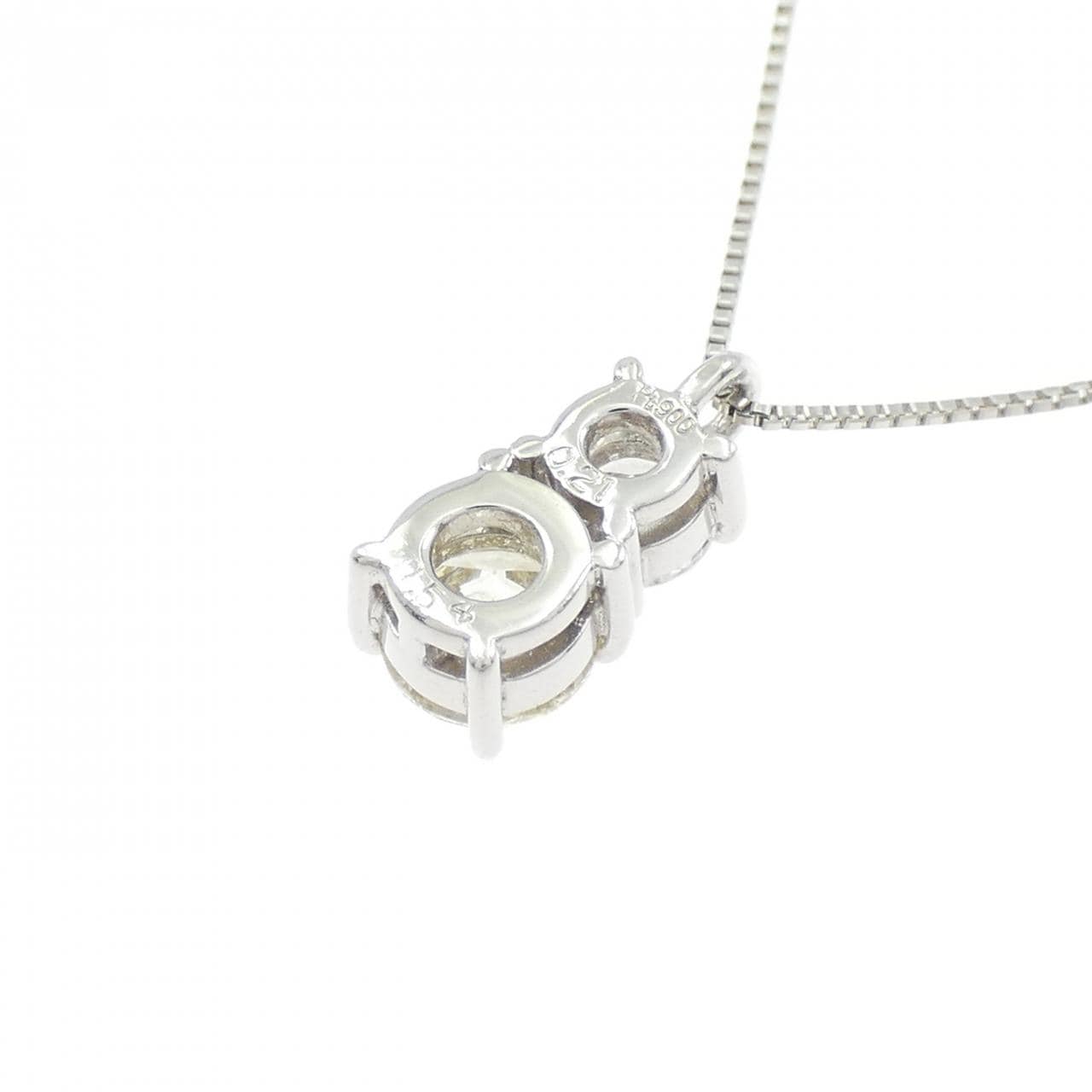 PT900/PT850 ダイヤモンド ネックレス 0.54CT