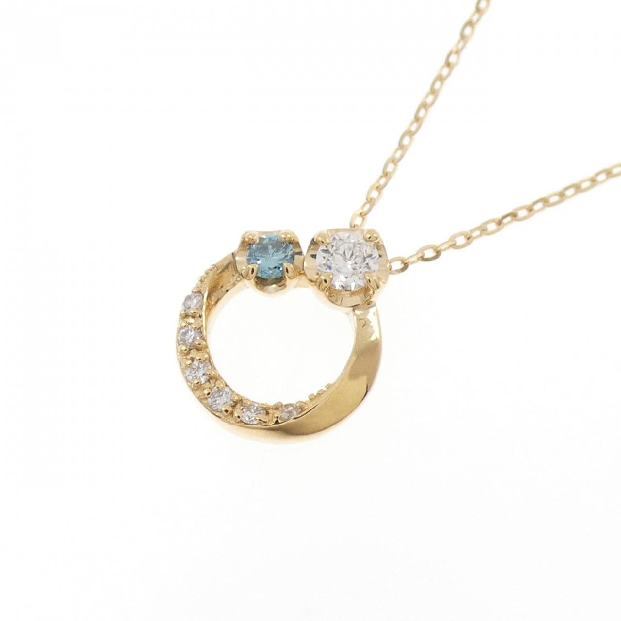 フェスタリア ダイヤモンド ネックレス 0.11CT