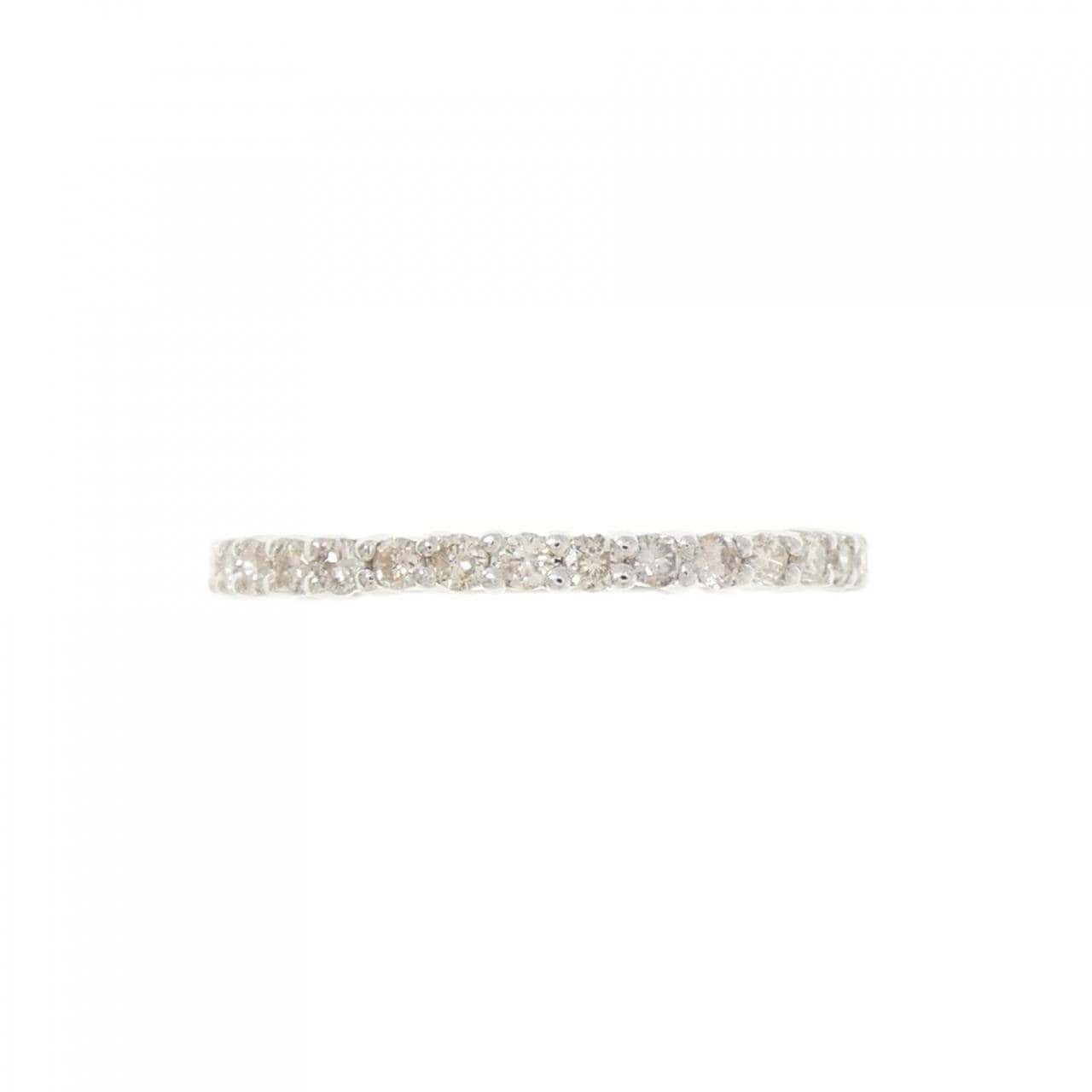 PT900 ハーフエタニティ ダイヤモンド リング 0.50CT