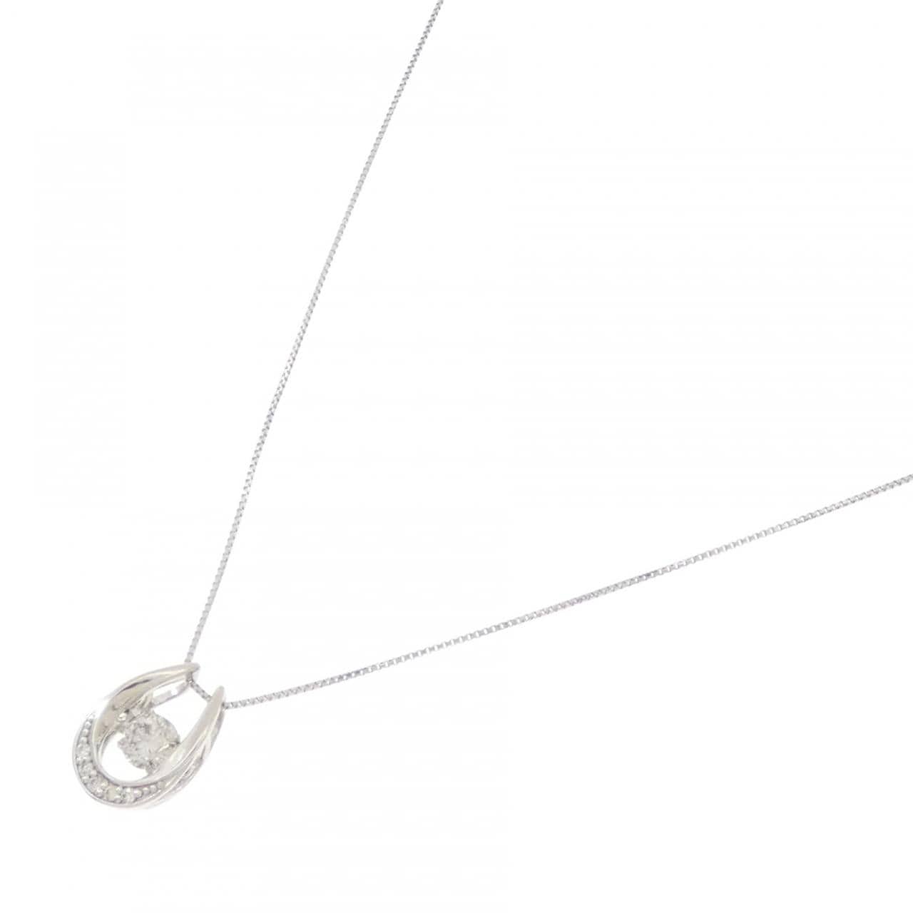 PT900/PT850 ダイヤモンド ネックレス 0.302CT